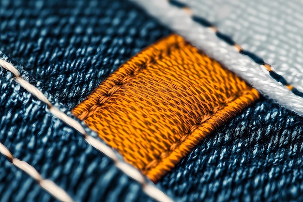 Detail vyšívanej textílie